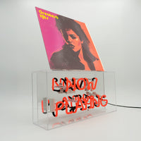 'Now Playing' Glass Neon Box Sign