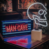 'Man Cave' Acrylic Box Neon Light