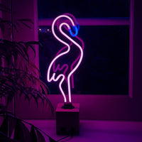 Neon 'Flamingo' Sign