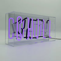 'Chill' Glass Neon Sign