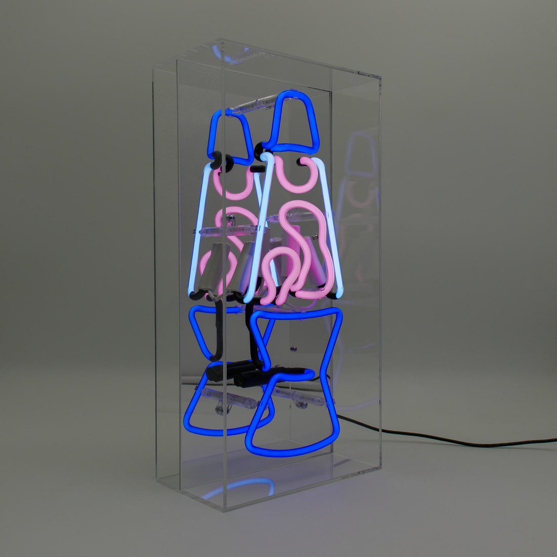 'Lava Lamp' Glass neon Sign