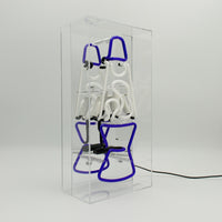 'Lava Lamp' Glass neon Sign