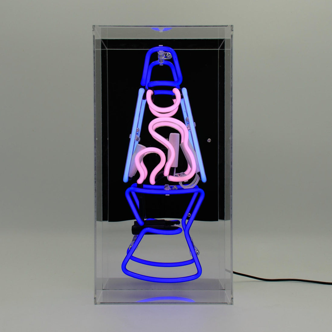 'Lava Lamp' Glass neon Sign