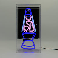 'Lava Lamp' Glass neon Sign