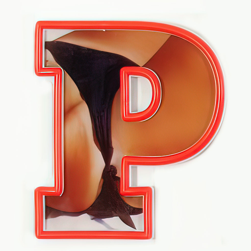 Playboy X Locomocean - Playboy Wordmark Red LED Wall Mountable Neon