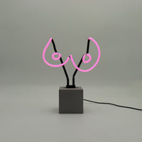 Neon 'Boobs' Sign