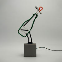 Neon 'Bottle' Sign