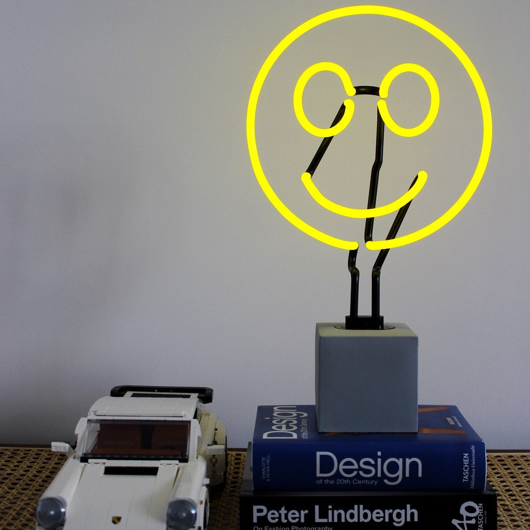 Neon 'Smiley' Sign