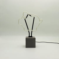 Neon 'Piggy Bank' Sign