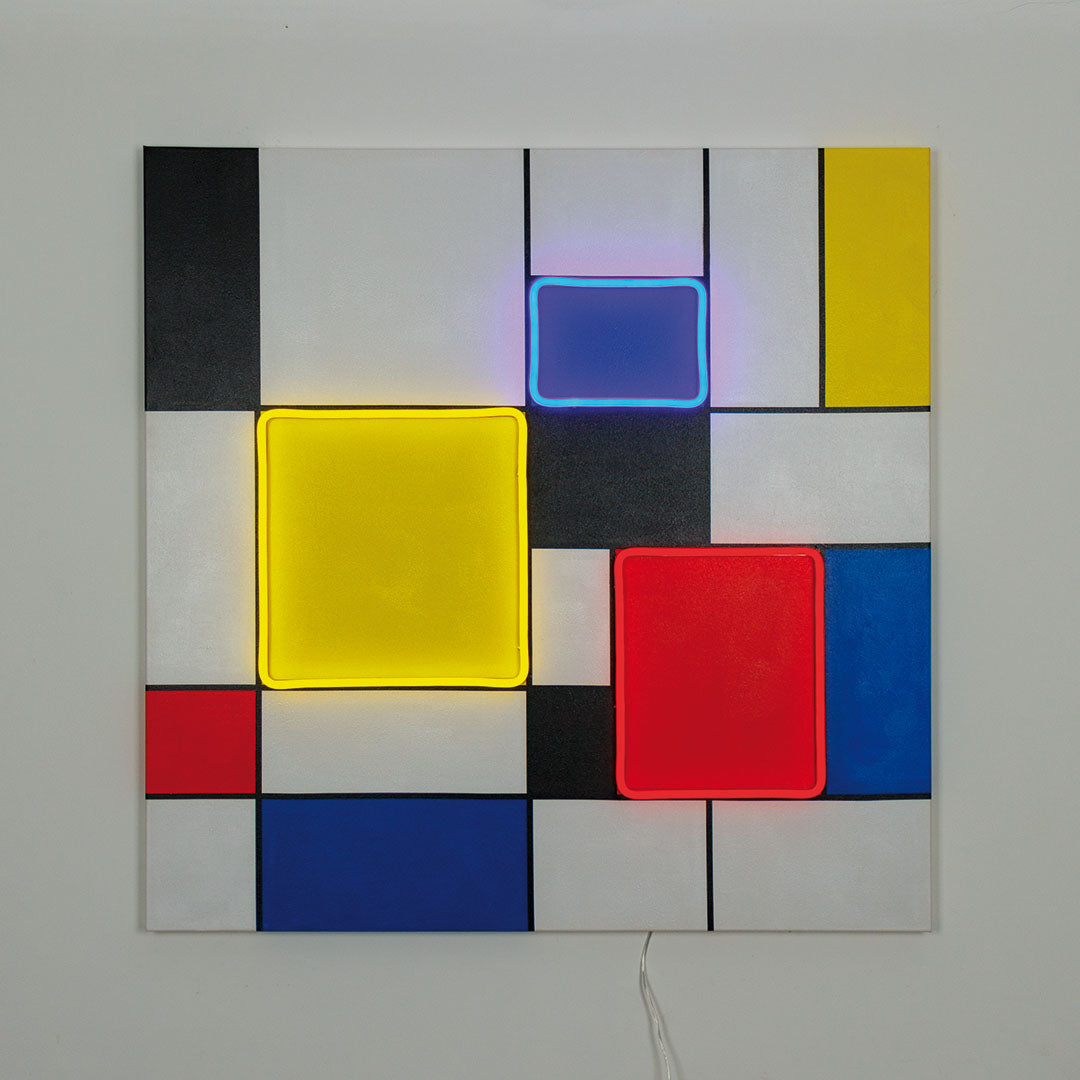 アート・デザイン・音楽 Mondrian アート・デザイン・音楽 Mondrian canvas-wall-art-square-frame-