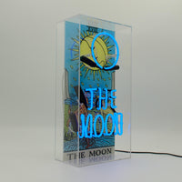 'The Moon' Tarot Glass Neon Box Sign