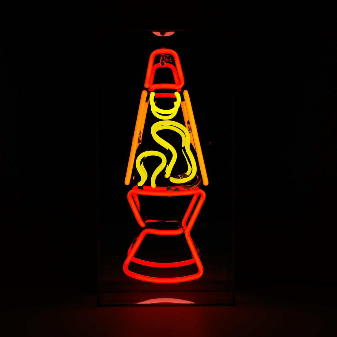'Lava Lamp' Glass neon Sign