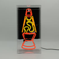 'Lava Lamp' Glass neon Sign