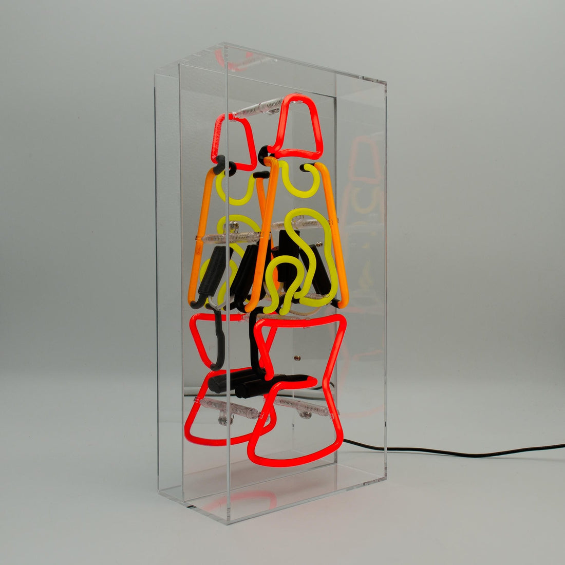 'Lava Lamp' Glass neon Sign