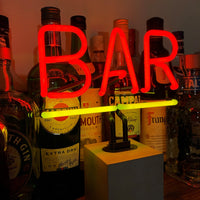 Neon 'Bar' Sign