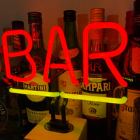 Neon 'Bar' Sign