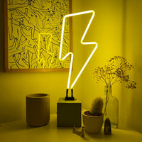 Neon 'Lightning' Sign
