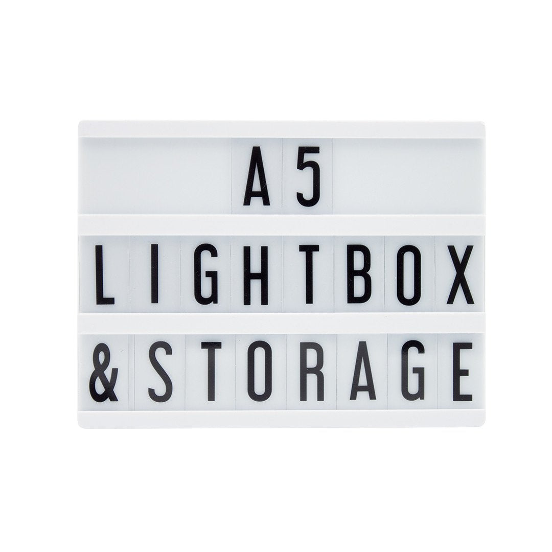 A5 Small Black Lightbox