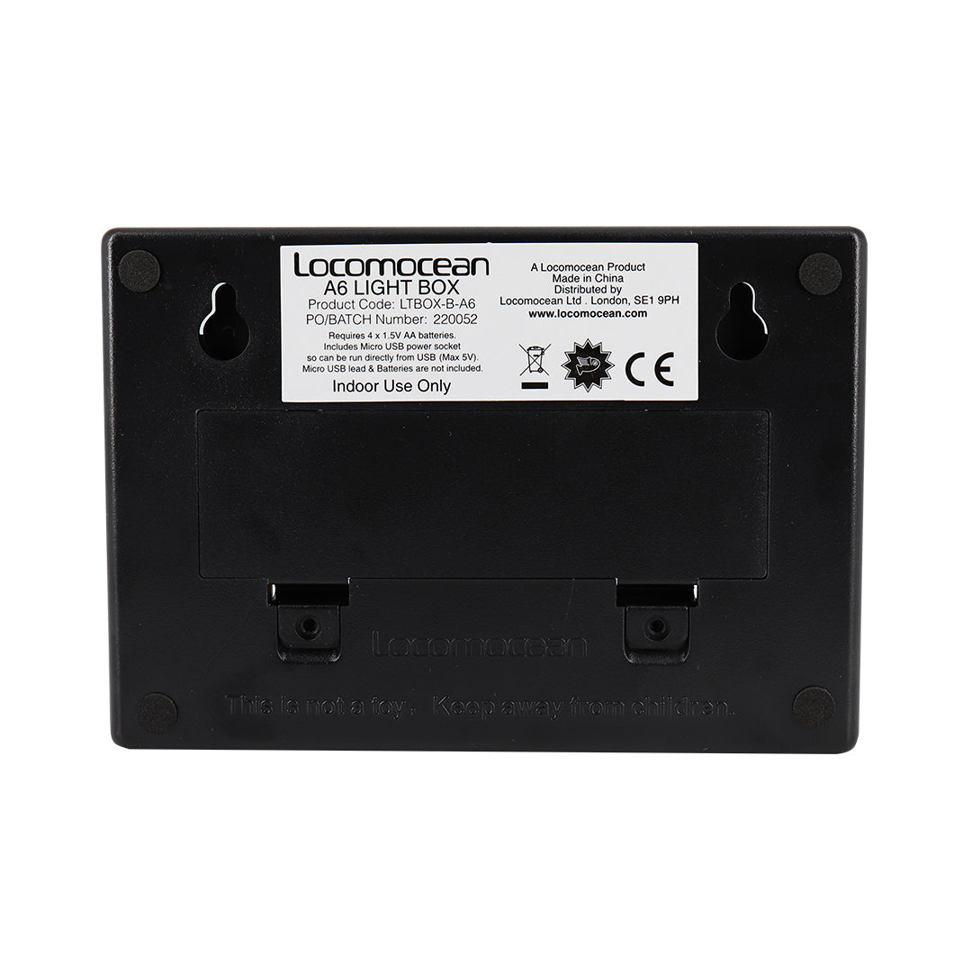 A6 Mini Magnetic Lightbox - Black