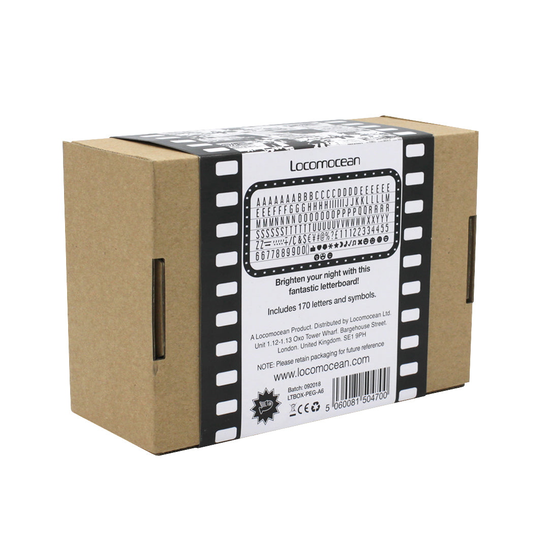 A6 Light up Letter board