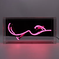 'HUB (Love in Arabic)' Glass Neon Sign