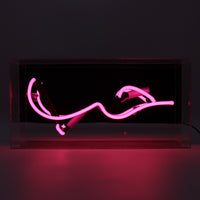 'HUB (Love in Arabic)' Glass Neon Sign