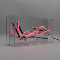 'HUB (Love in Arabic)' Glass Neon Sign