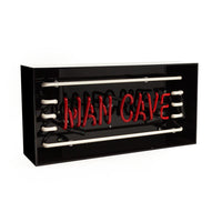 'Man Cave' Acrylic Box Neon Light