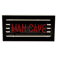 'Man Cave' Acrylic Box Neon Light