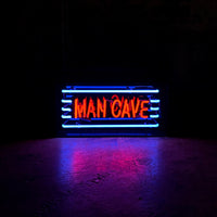 'Man Cave' Acrylic Box Neon Light
