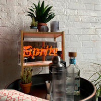 'Spritz' Acrylic Box Neon Light