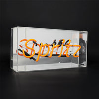 'Spritz' Acrylic Box Neon Light