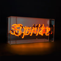 'Spritz' Acrylic Box Neon Light
