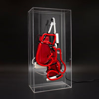 'Boxing' Large Acrylic Box Neon - Boxing Gloves with Graphic