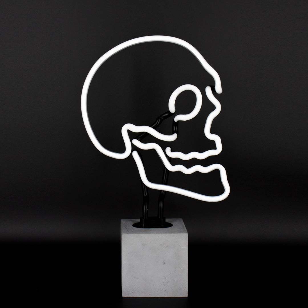 Replacement Glass (GLASS ONLY) - Neon 'Skull' Sign