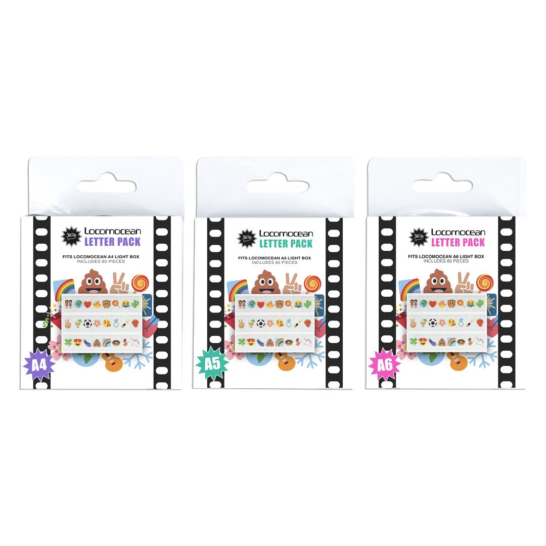 Emoji Symbols Extra Letter Pack