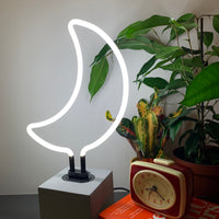Neon 'Moon' Sign