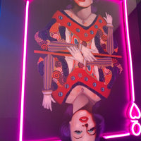 Wall Painting (LED Neon) - Marilyn