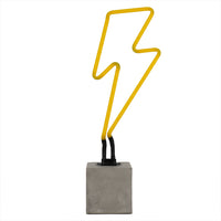 Neon 'Lightning' Sign