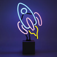 Neon 'Rocket' Sign
