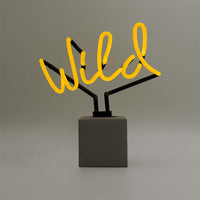 Neon 'Wild' Sign