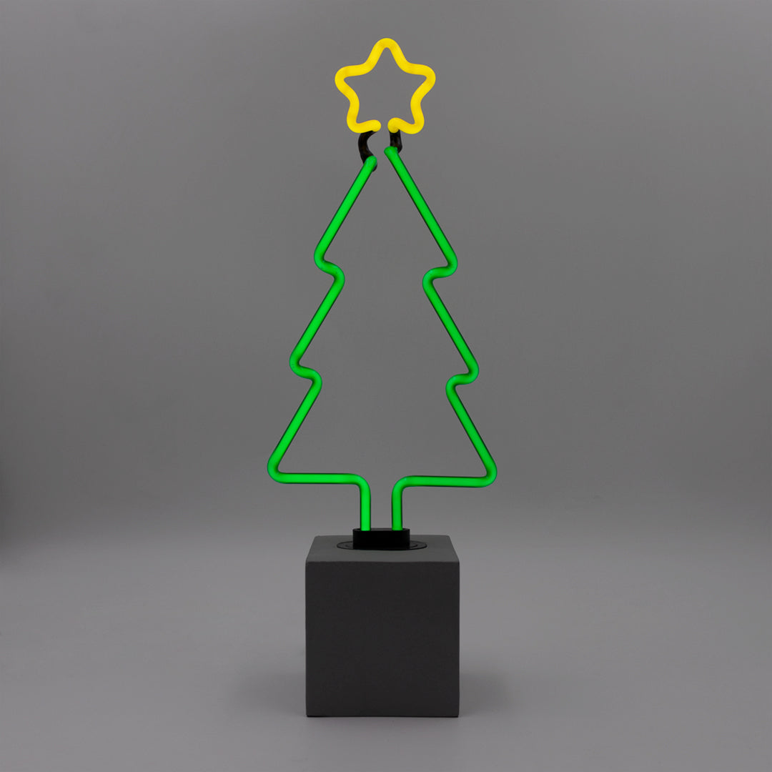 Neon 'Christmas Tree' Sign