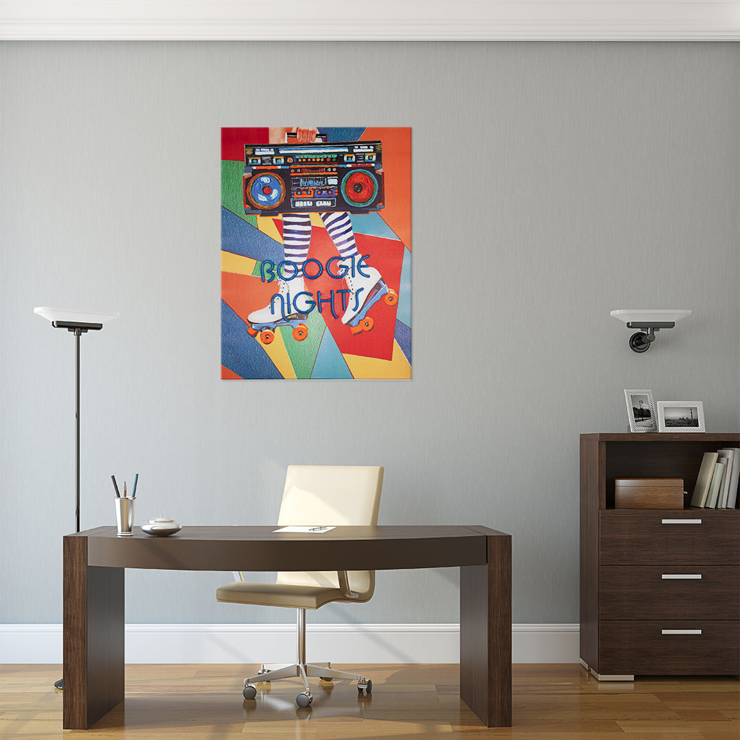 'Boogie Nights' Wall Artwork - LED Neon
