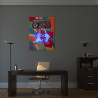 'Boogie Nights' Wall Artwork - LED Neon
