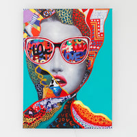 'Chic Woman' Wall Artwork - LED Neon