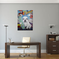 'Liberty Dog' Wall Artwork - LED Neon