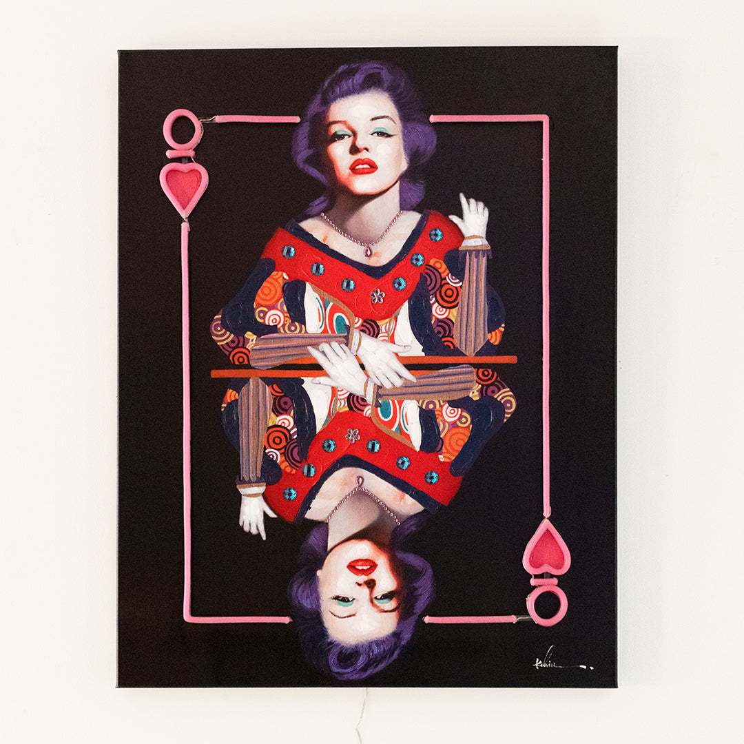 Wall Painting (LED Neon) - Marilyn – Locomocean USA