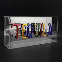 'Tequila' Glass Neon Sign