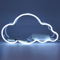 Neon Light 'Cloud' Wall Sign