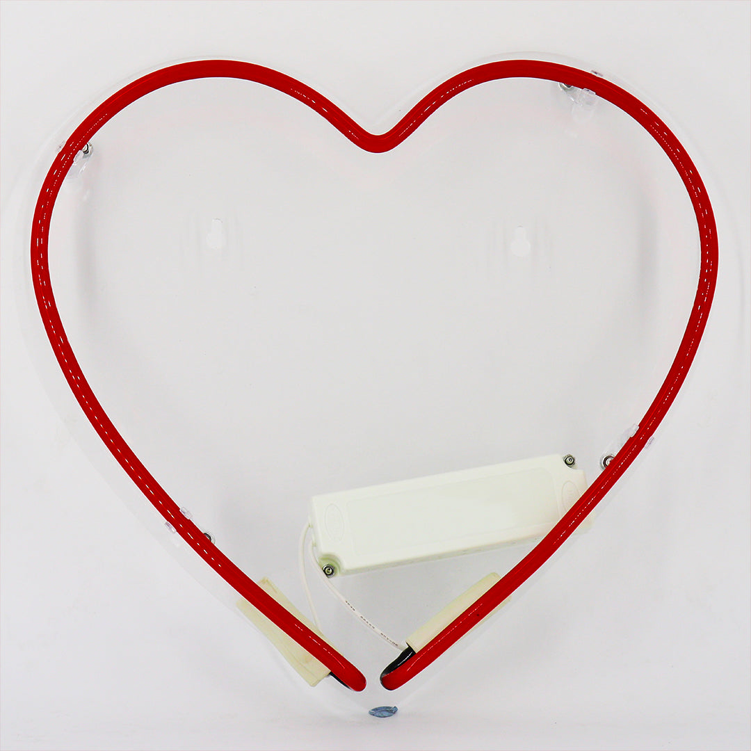 Neon Light ‘Heart’ Wall Sign